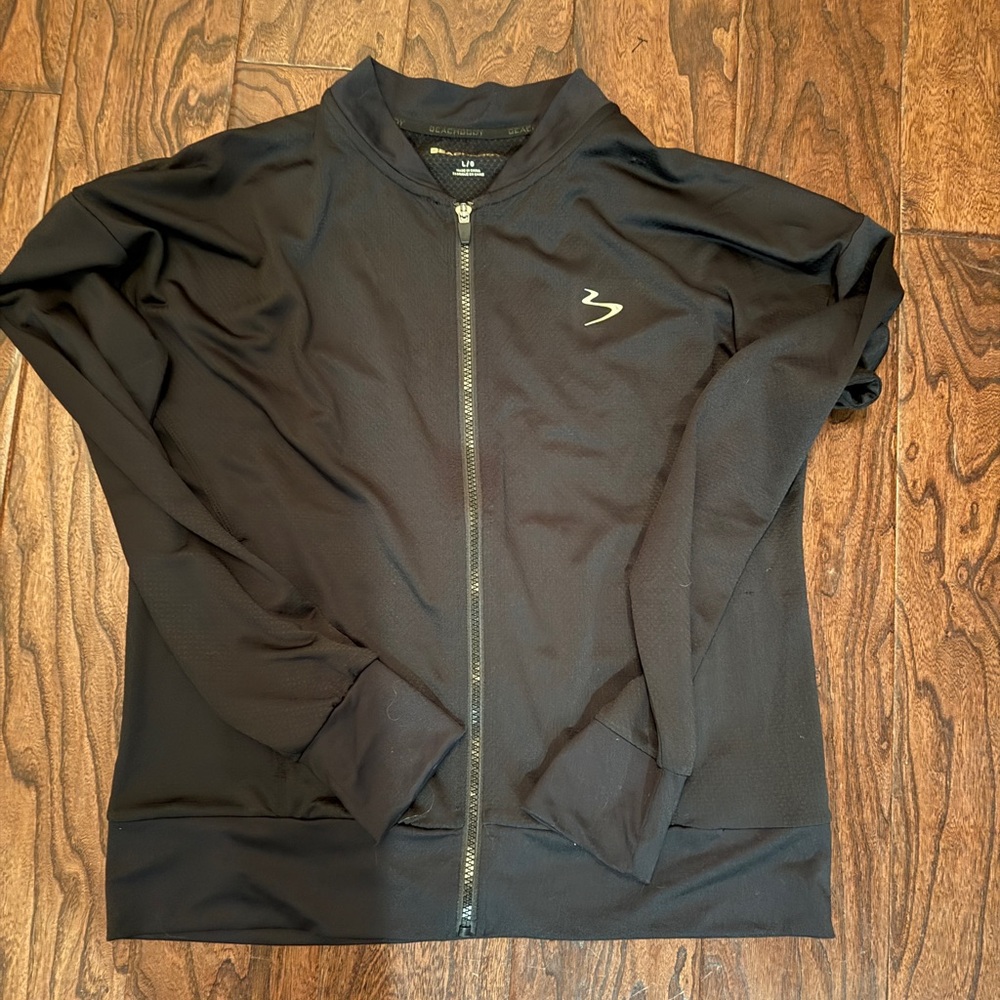 Beachbody Black Zip-Up Jacket